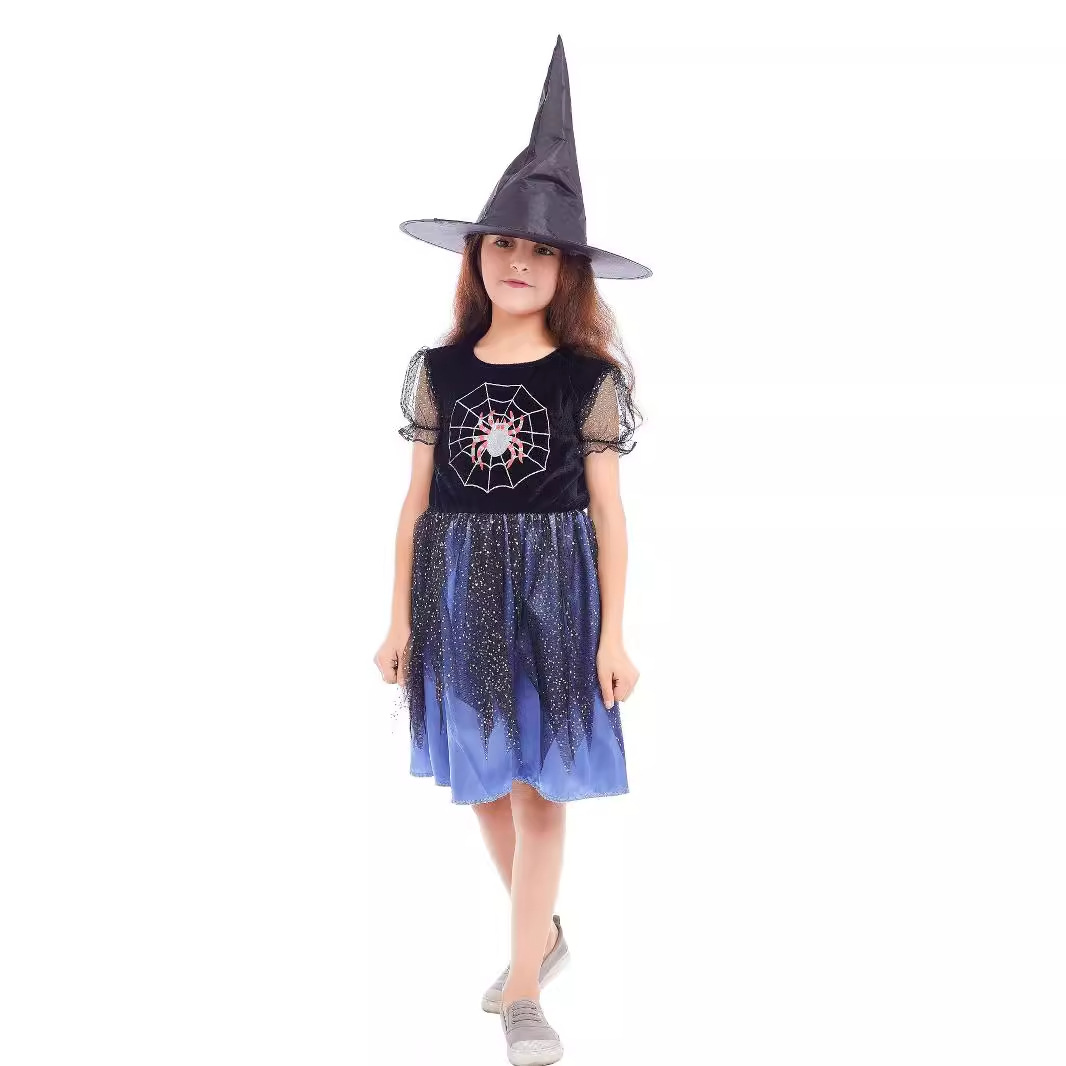 Disfraz Infantil de Bruja de Halloween