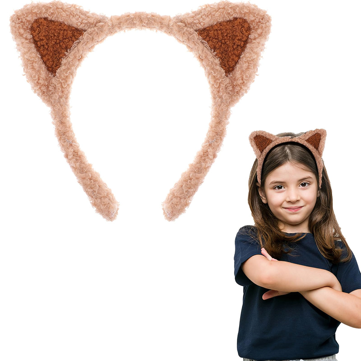 Diadema de Orejas de Gato