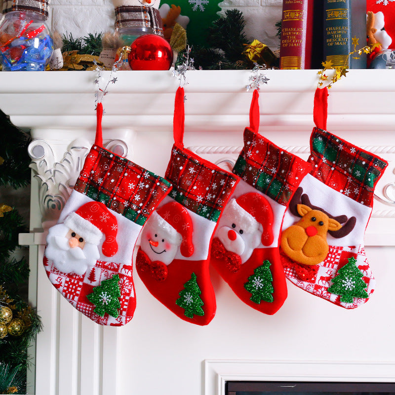 Calcetines y Bolsas de Regalo Navideños