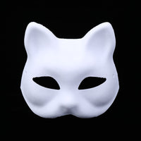 Máscara de Halloween de Pulpa (Zorro o Gato)