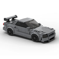 Coche Deportivo Japonés de Bloques de Construcción