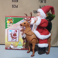 Papá Noel Trepador (Figura Decorativa con Movimiento)