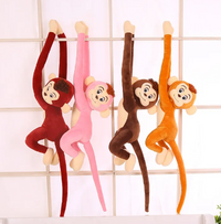 Peluche de Mono Colgante Brazos Largos