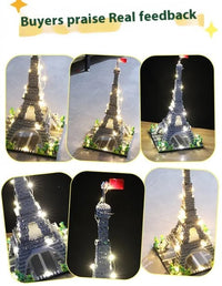 Torre Eiffel de Bloques de Construcción