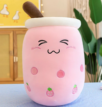 Cojín de Peluche Té con Burbujas (Bubble Tea)