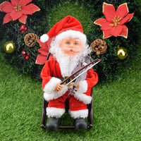 Papá Noel Trepador (Figura Decorativa con Movimiento)