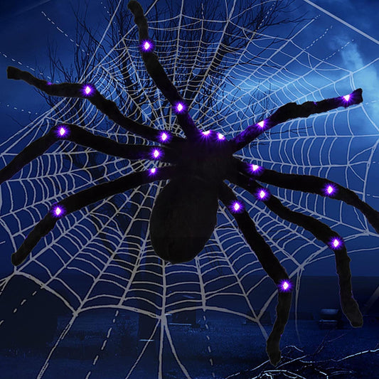 Araña de Peluche Luminosa LED