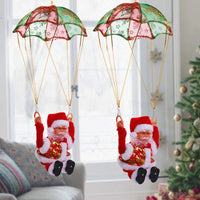 Papá Noel Trepador (Figura Decorativa con Movimiento)