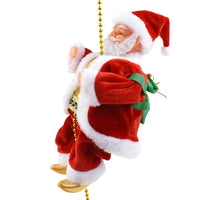 Papá Noel Trepador (Figura Decorativa con Movimiento)
