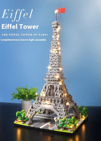 Torre Eiffel de Bloques de Construcción