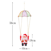 Papá Noel Paracaidista Eléctrico