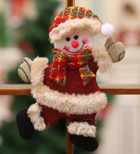 Colgantes de Madera para el Árbol (Personajes Navideños)