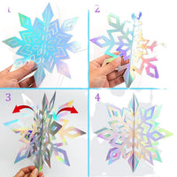 Copo de Nieve Colgante para Fiestas
