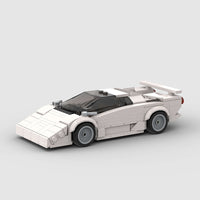 Coche Deportivo de Lujo de Bloques de Construcción