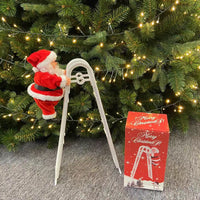 Papá Noel Trepador (Figura Decorativa con Movimiento)