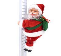 Papá Noel Trepador (Figura Decorativa con Movimiento)