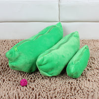 Cojín de Peluche Vaina de Guisantes
