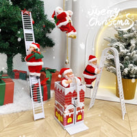 Papá Noel Paracaidista Eléctrico