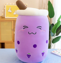 Cojín de Peluche Té con Burbujas (Bubble Tea)