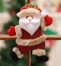 Colgantes de Madera para el Árbol (Personajes Navideños)