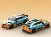 Coche Deportivo de Bloques de Construcción (Varios Colores)