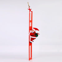 Papá Noel Trepador (Figura Decorativa con Movimiento)