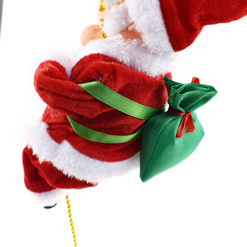 Papá Noel Trepador (Figura Decorativa con Movimiento)