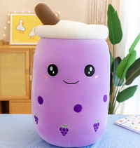 Cojín de Peluche Té con Burbujas (Bubble Tea)