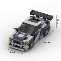 Coche Deportivo Alemán de Bloques de Construcción