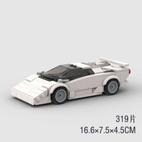 Coche Deportivo de Lujo de Bloques de Construcción