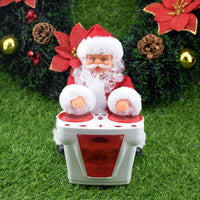 Papá Noel Trepador (Figura Decorativa con Movimiento)