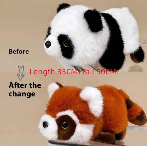 Peluche de Panda Rojo