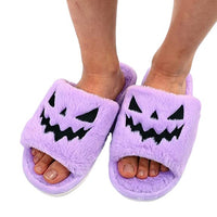 Zapatillas de Peluche Kawaii Halloween