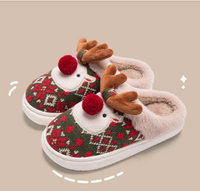Zapatillas de Peluche Navideñas