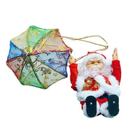 Papá Noel Paracaidista Eléctrico
