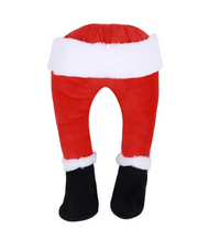 Piernas de Papá Noel para el Árbol