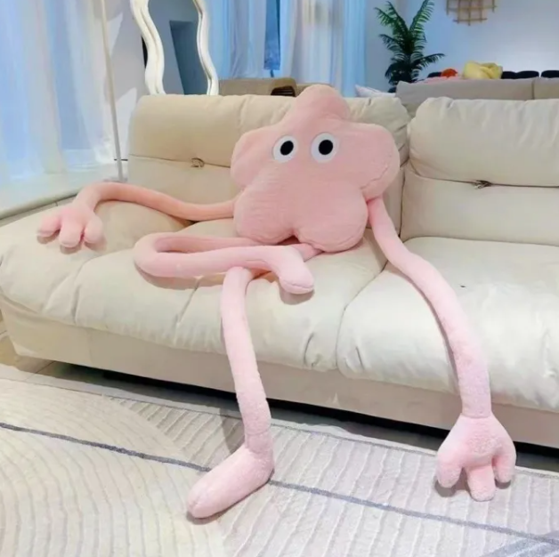 Muñeco de Peluche Navideño en Forma de Estrella