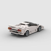 Coche Deportivo de Lujo de Bloques de Construcción