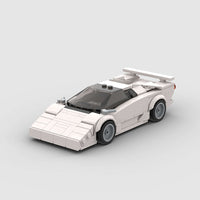 Coche Deportivo de Lujo de Bloques de Construcción