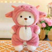 Peluche de Animalitos de Algodón (Tiburón, Dinosaurio y Cordero)