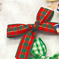 Diadema Navideña de Lazos DIY