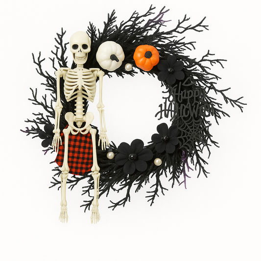 Corona de Halloween para Puerta