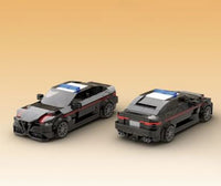 Coche Deportivo de Bloques de Construcción (Varios Colores)