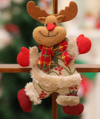 Colgantes de Madera para el Árbol (Personajes Navideños)