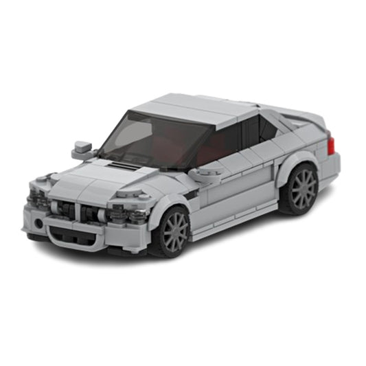 Coche Deportivo de Bloques de Construcción (Edición Carreras)