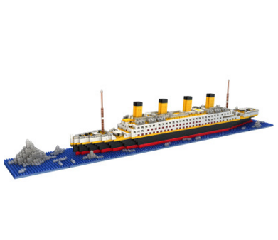 Titanic Mini de Bloques de Construcción